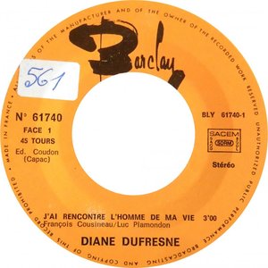 Diane dufresne jai rencontre lhomme de ma vie 1973 a