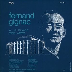 Gignac fernand %c3%a0 la place des arts mono 1966 dos