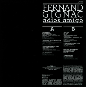 Gignac fernand adios amigo 1983 dos