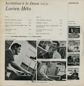 H%c3%a9tu lucien invitation %c3%a0 la danse vol 2 st%c3%a9r%c3%a9o 1964 dos