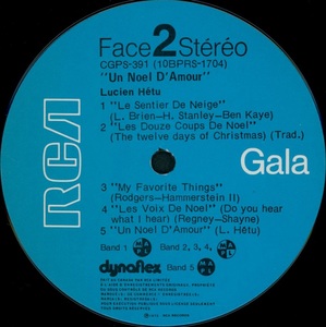 H%c3%a9tu lucien un no%c3%abl d'amour 1972 disque face 2b