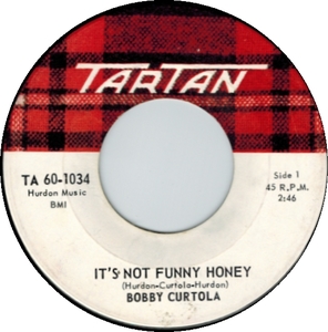 Bobby curtola its not funny honey tartan a ix
