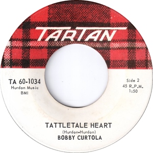 Bobby curtola tattletale heart tartan b ix