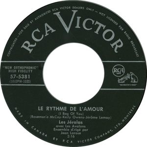 Les jerolas le rythme de lamour i beg of you rca victor b