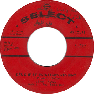 Jenny rock des que le printemps revient select b iii
