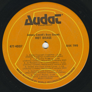 Johnny cowell's brass sounds   hot brass label 02