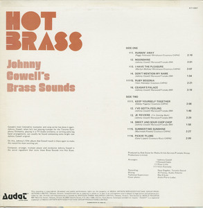 Johnny cowell's brass sounds   hot brass back