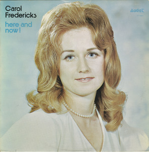 Carol fredericks   here and now front