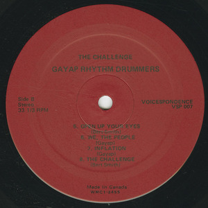 Gayap rhythm drummers   the challenge label 02