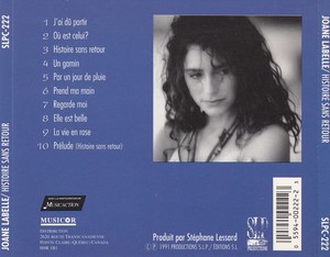 Labelle joane histoire sans retour 1991 back