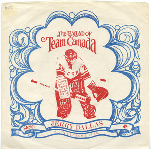 45 jerry dallas   the ballad of team canada front