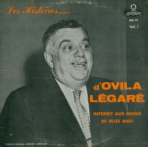 L%c3%a9gar%c3%a9 ovila les histoires d'ovila l%c3%a9gar%c3%a9 1963 couverture