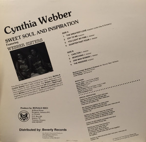 Webber  cynthia   sweet soul and inspiration %284%29