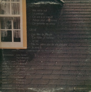 L%c3%a9veill%c3%a9e claude on remonte en amour 1975 dos