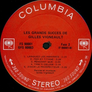 L%c3%a9veill%c3%a9e claude les grands succ%c3%a8s 1971 disque 1 face 2