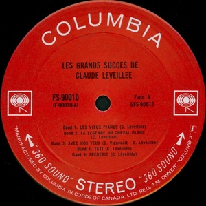 L%c3%a9veill%c3%a9e claude les grands succ%c3%a8s 1971 disque 1 face a