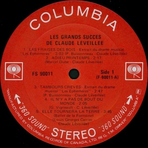 L%c3%a9veill%c3%a9e claude les grands succ%c3%a8s 1971 disque 2 s 1