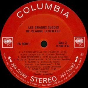 L%c3%a9veill%c3%a9e claude les grands succ%c3%a8s 1971 disque 2 s 2