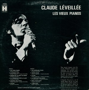 L%c3%a9veill%c3%a9e claude les vieux pianos collection po%c3%a9sie et chanson 1970 dos