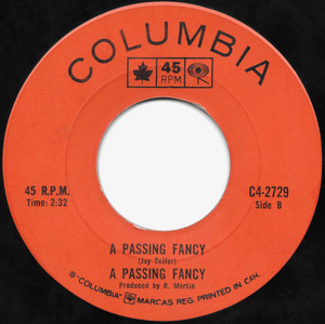 A passing fancy   i'm losing tonight bw a passing fancy %281%29
