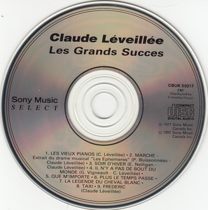 L%c3%a9veill%c3%a9e claude les grands succ%c3%a8s 1991 cd