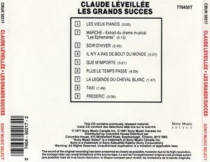 L%c3%a9veill%c3%a9e claude les grands succ%c3%a8s 1991 back