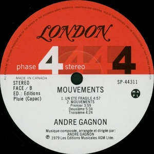 Gagnon andr%c3%a9 mouvements 1979 disque face bi