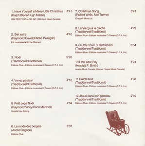 Gagnon andr%c3%a9 no%c3%abl 1992 booklet back