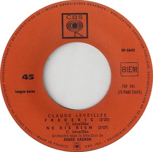 Claude leveillee frederic 1963 a