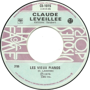 Claude leveillee les vieux pianos cbs hall of fame b