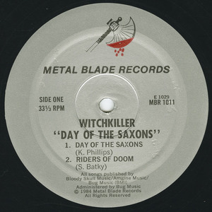 Witchkiller   day of the saxons label 01