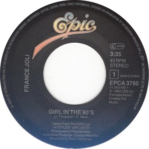 France joli girl in the 80s 1983 1