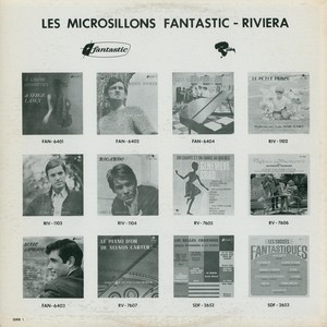 Michel jacques et ses chansons 1965 dos
