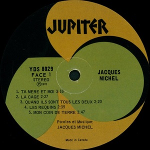 Michel jacques jacques michel 1970 disque face 1a