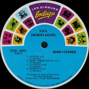 Michel jacques sos 1971 disque face 2