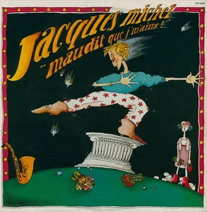 Michel jacques maudit que j'm'aime 1982 couverture