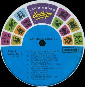 Michel jacques %c3%a0 la com%c3%a9die 1973 disque face ai