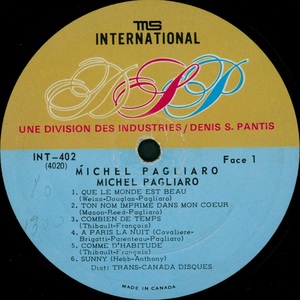 Pagliaro michel michel pagliaro 1968 disque face 1