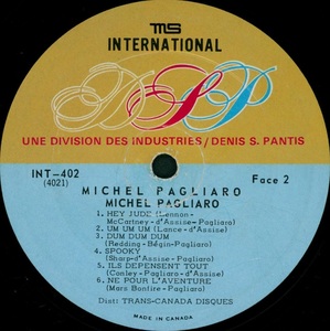 Pagliaro michel michel pagliaro 1968 disque face 2