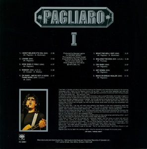 Pagliaro michel pagliaro i 1975 dos