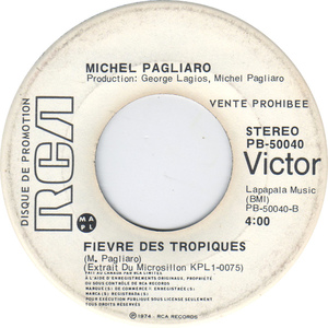 Michel pagliaro fievre des tropiques rca victor b