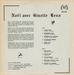 Reno ginette no%c3%abl avec ginette reno 1968 dos