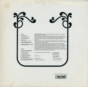 Reno ginette ombre   soleil 1972 dos