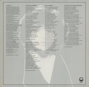 Reno ginette je ne suis qu'une chanson 1979 pochette int%c3%a9rieure a