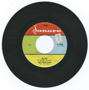 45 les pieds fous   ma vie vinyl 01