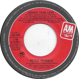 Peter pringle deeper than love 1982 a