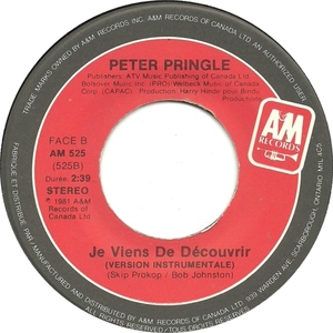 Peter pringle je viens de decouvrir am 2