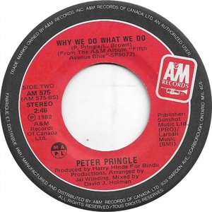 Peter pringle outta my sight 1982 2