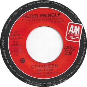Peter pringle stranger 1981 a