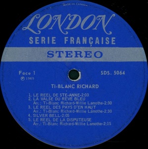 Richard ti blanc ti blanc richard 1969 disque face 1